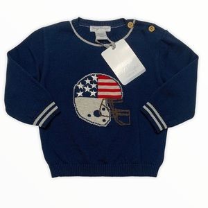 Carriage Boutique Football Sweater